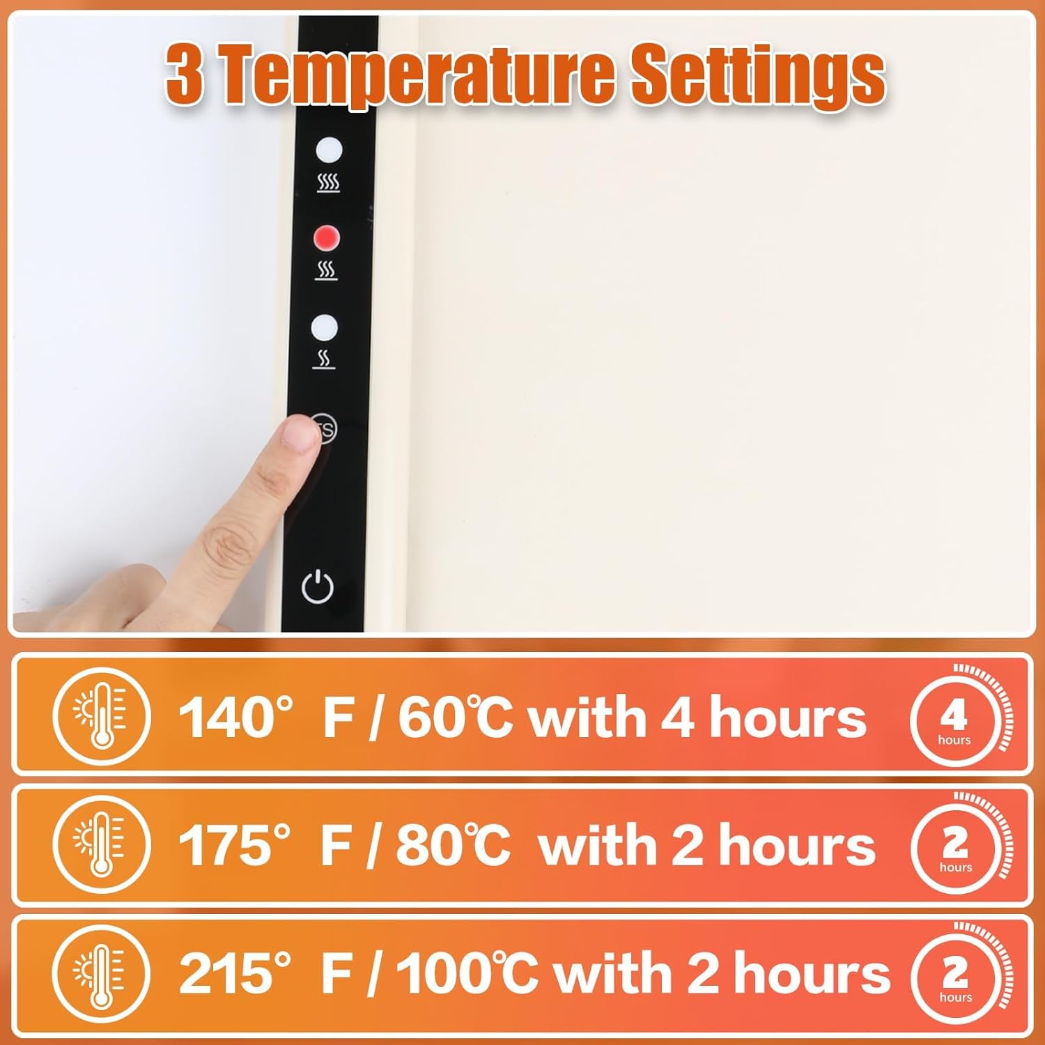 🔥 Electric Food Warming Tray – Foldable Silicone Heating Mat with Adjustable Heat & Timer (Copy)