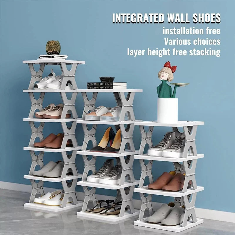 6-Tier Multifunctional Storage Rack | Space-Saving Organizer for Kitchen, Bathroom & Home