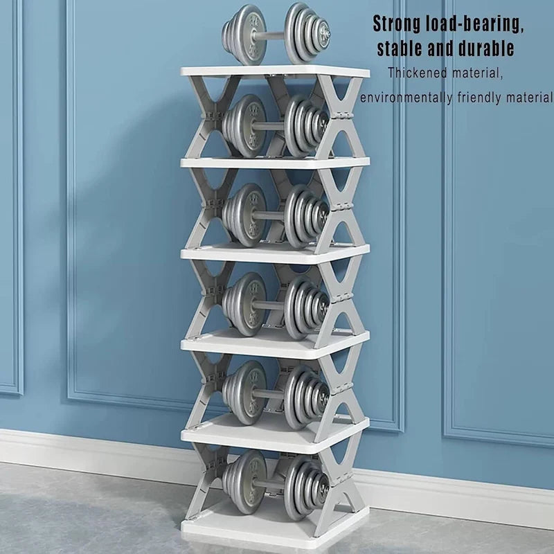 6-Tier Multifunctional Storage Rack | Space-Saving Organizer for Kitchen, Bathroom & Home