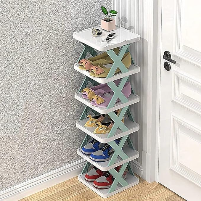 6-Tier Multifunctional Storage Rack | Space-Saving Organizer for Kitchen, Bathroom & Home