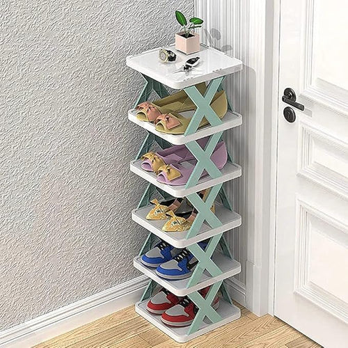 6-Tier Multifunctional Storage Rack | Space-Saving Organizer for Kitchen, Bathroom & Home