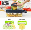 14-in-1 Vegetable Chopper & Slicer | Pro Onion Dicer with 8 Blades & Storage Container