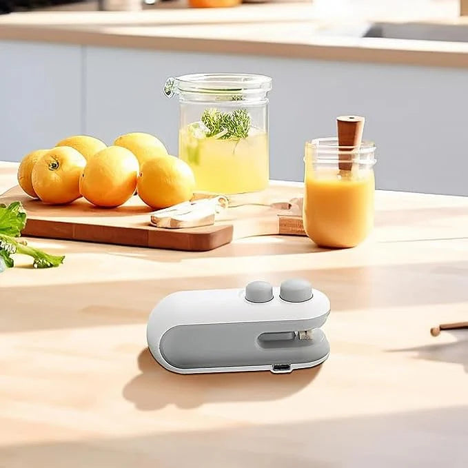 Portable Mini Sealing Machine, Handheld Packet Sealer For Food, Snacks, Chips, Fresh Storage, Plastic Bags Sealing Machine